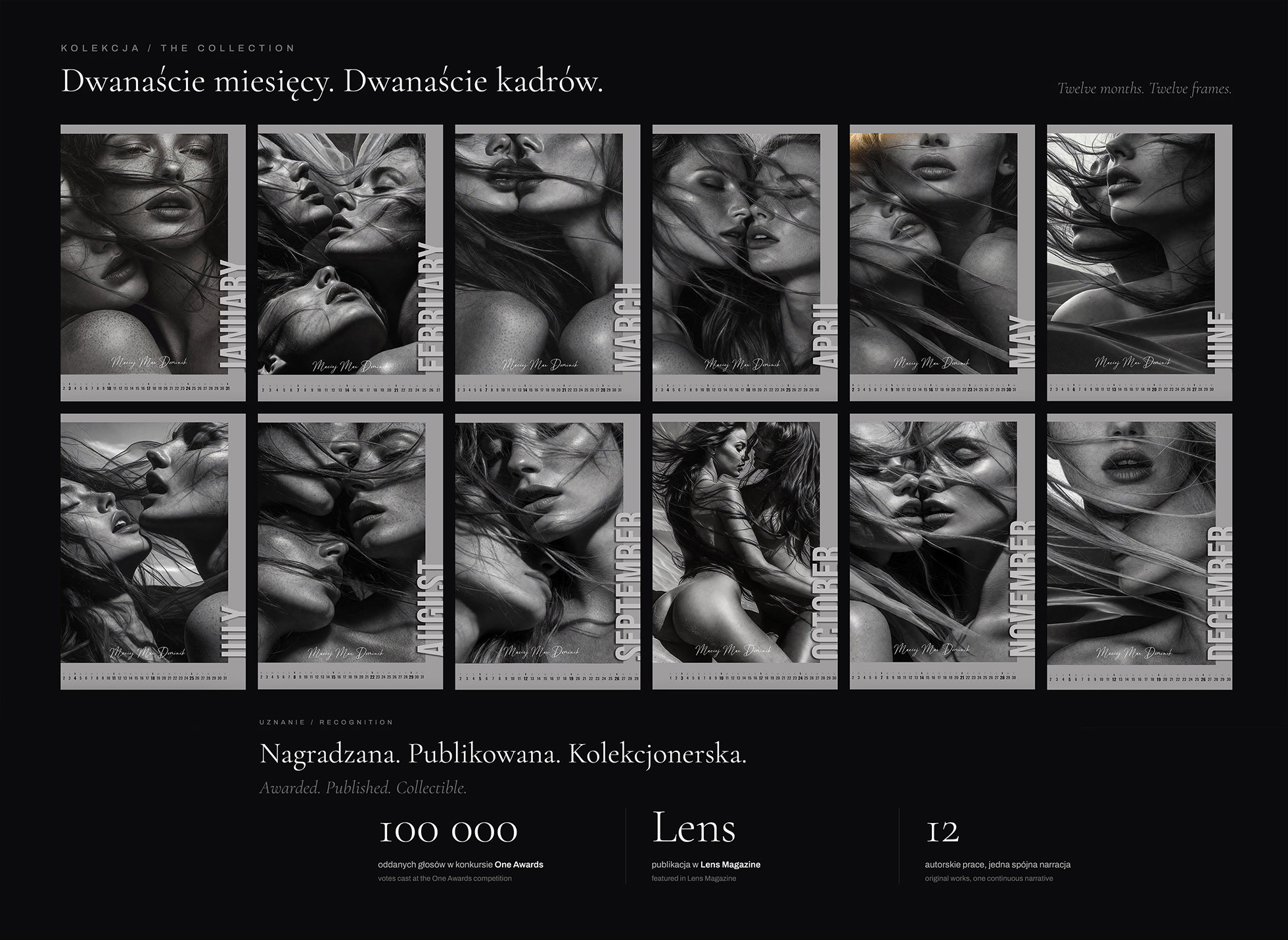 Kalendarz 2FACE 2027 — obiekt kolekcjonerski